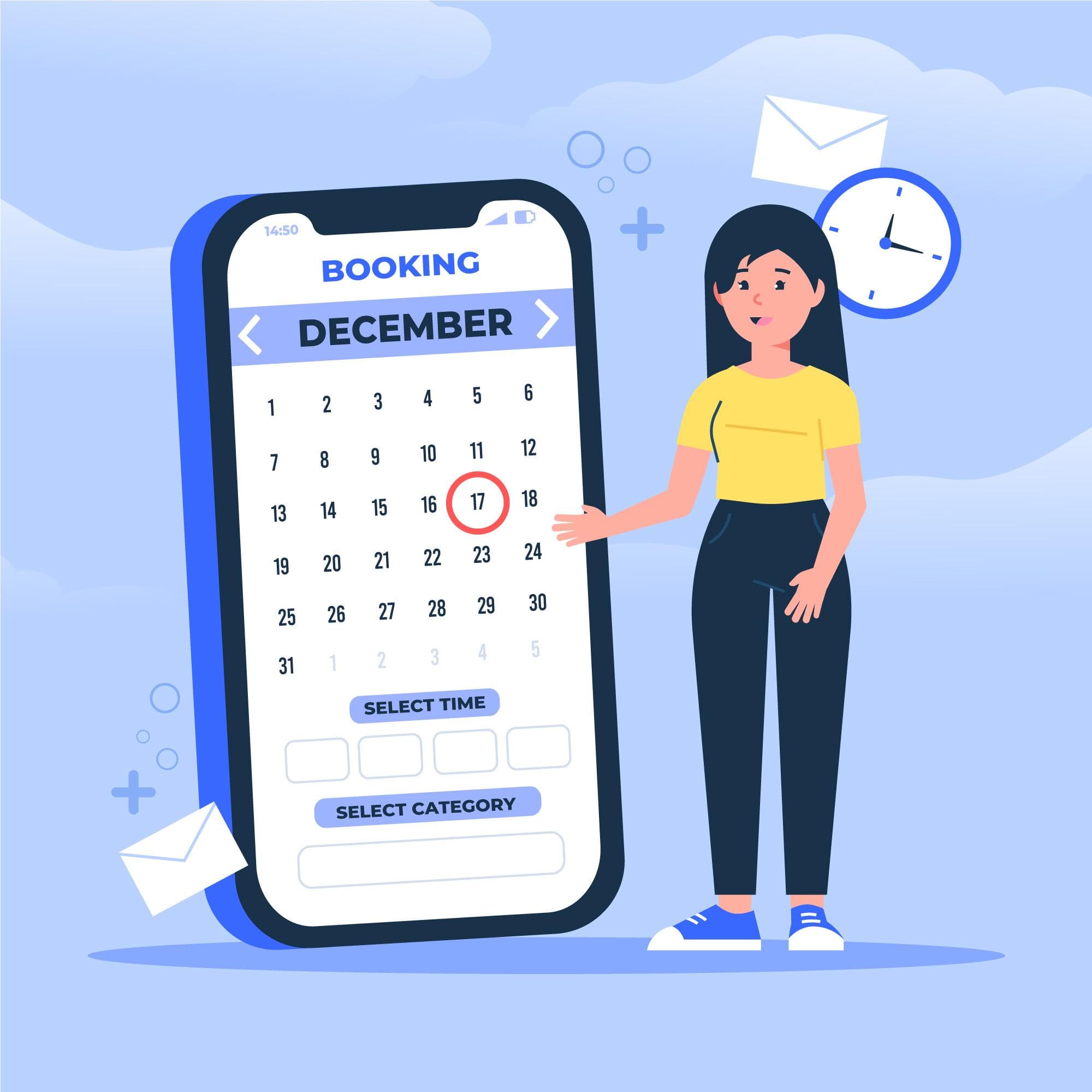 Satisfied customer receiving professional service at home